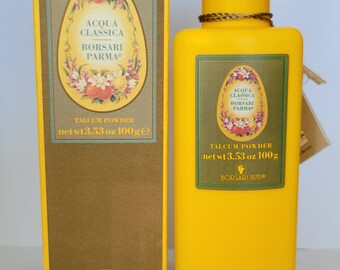 Borsari "Acqua Classica" 100gr. Talcum Powder