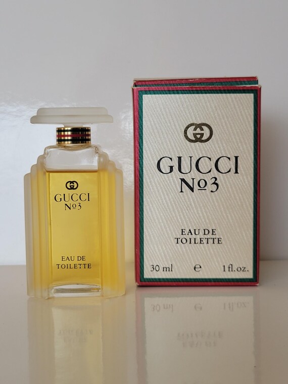 Vintage Gucci No 3 - 30ml Eau De Toilette Splash - Etsy