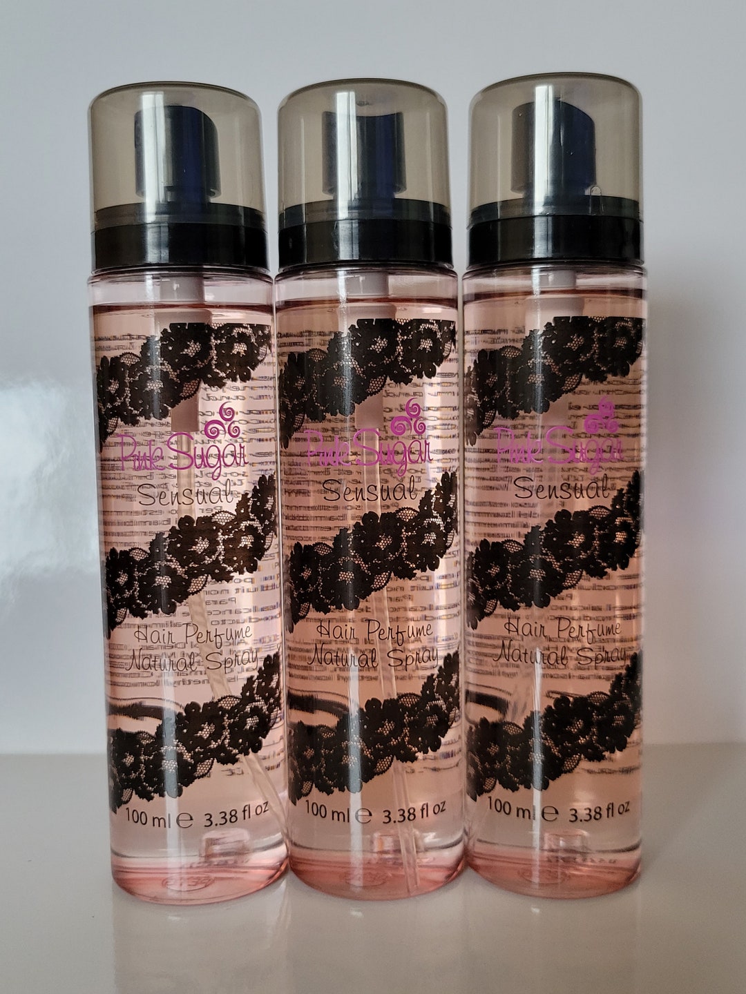 Pink Sugar Sensual 100ml Hair Perfume Spray set of 3 Pieces Etsy