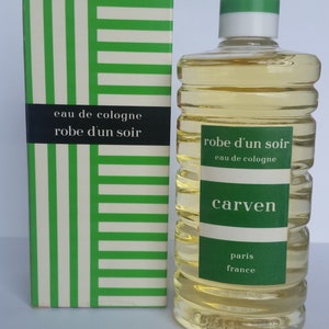 Vintage Carven "Robe d'un Soir" 120ml (4oz) Eau de Cologne Splash