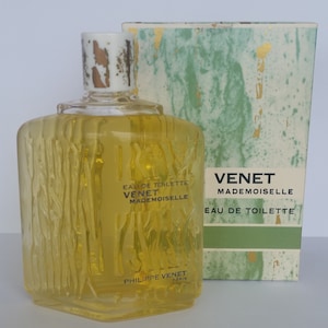 Vintage Phillippe Venet "Mademoiselle" 4oz Edt Splash