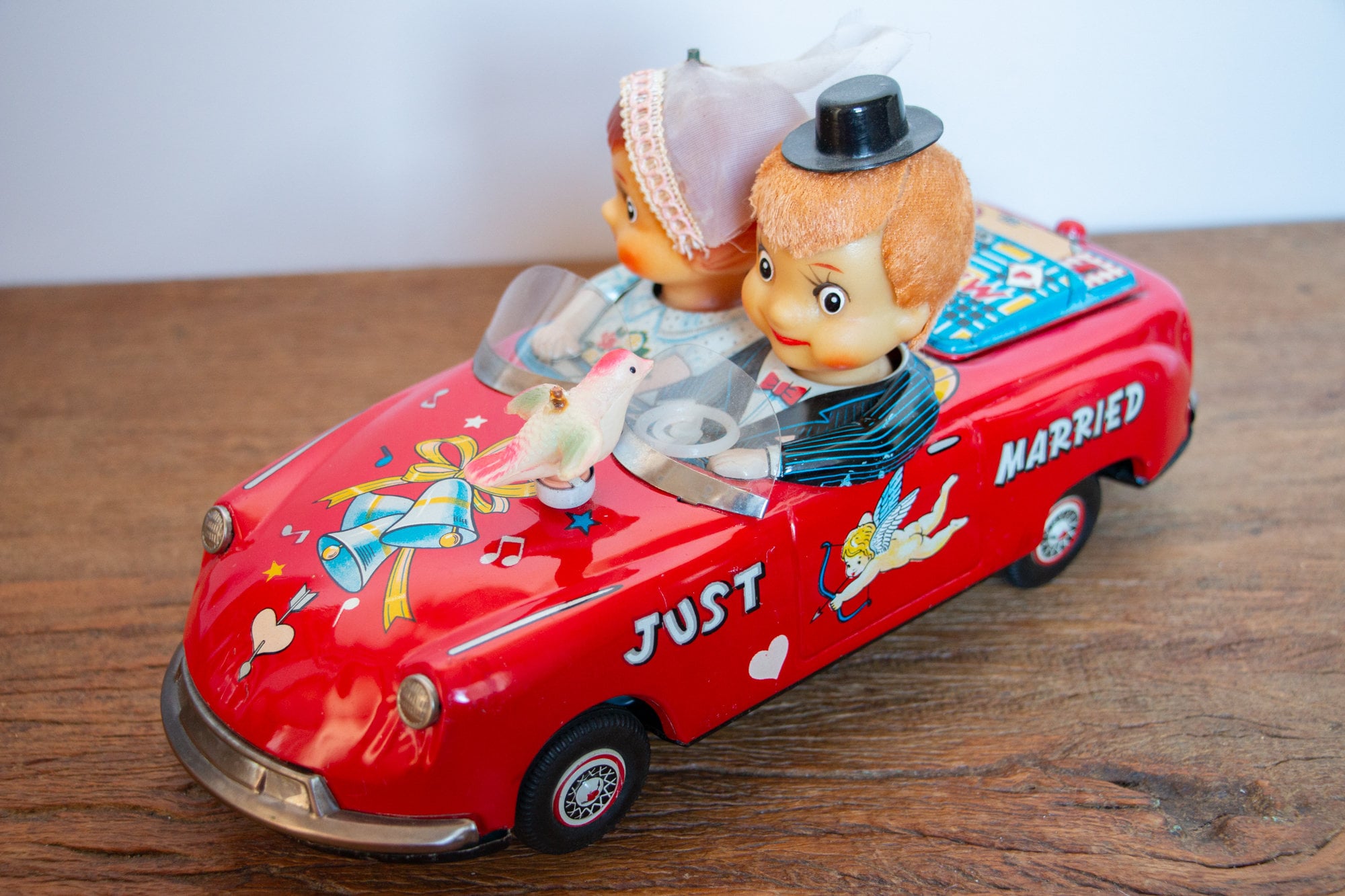 Just Married Toy Car - Etsy