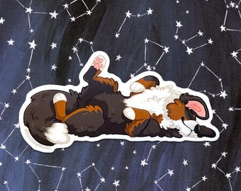 Sticker: Ready for Belly Rubs