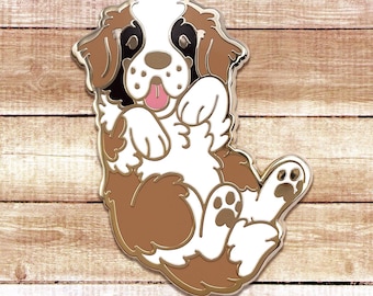 Puppy Bean - San Bernardo / Pin esmaltado