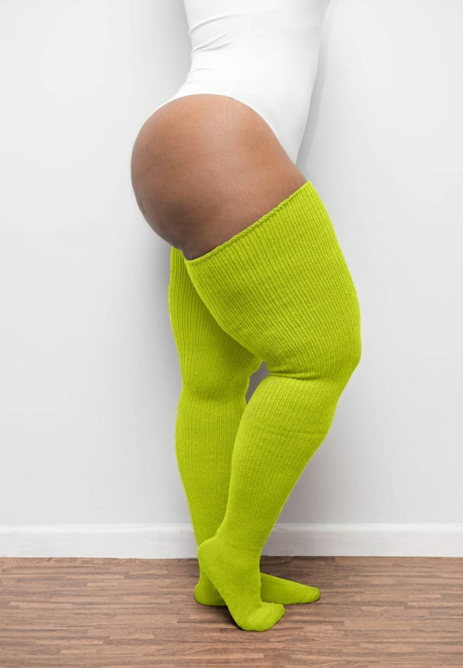 Thunda Thighs Over The Knee Plus Size Thigh High Socks Etsy