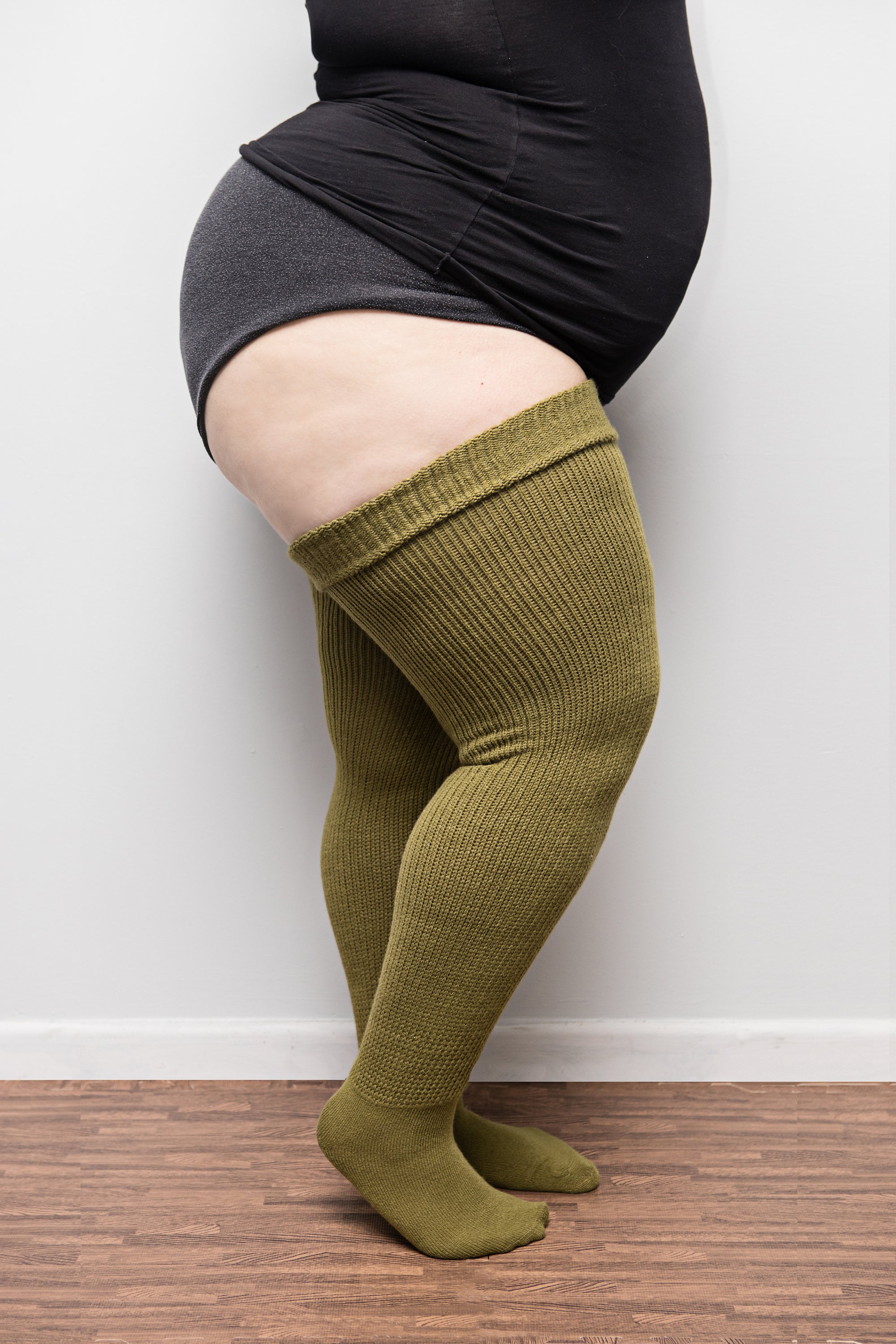 Thunda Thighs Over The Knee Plus Size Thigh High Socks Etsy