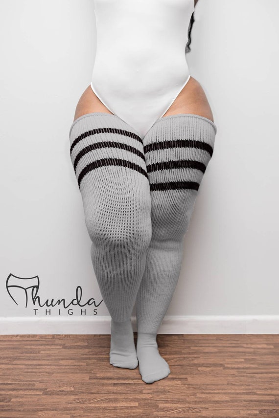 Thigh High Socks Extra Long Thick Warm 