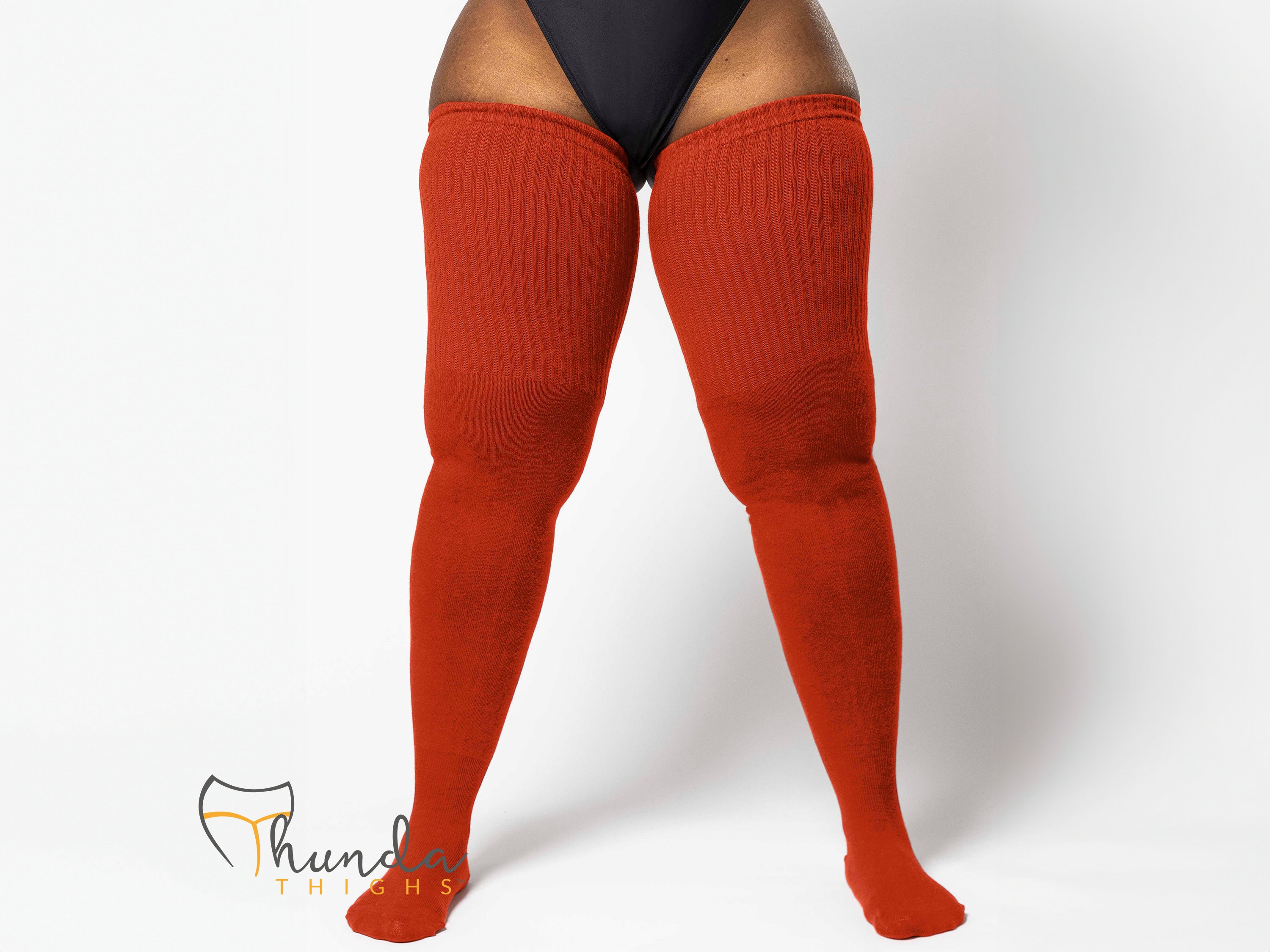 Thunda Thighs - Plus Size Thigh High Socks - Thunda Tubbies