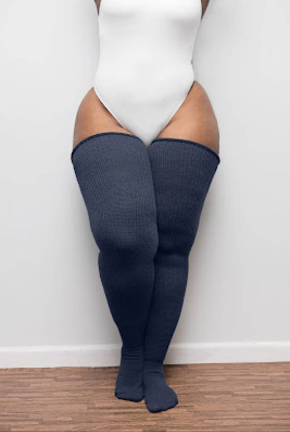 Thigh High Socks Extra Long Thick Warm 