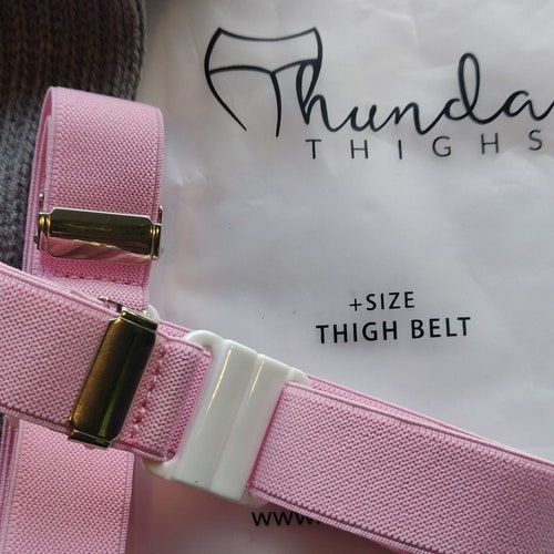 Plus Size Thigh Garter Belt Set Rainbow Etsy