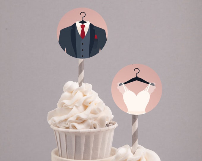 Edible Images Bride And Groom Cupcake Toppers Bridal Shower Cupcake Toppers Wedding Cupcake Toppers Novelty Wedding Cupcakes Paper Party Supplies Party Decor Vadel Com