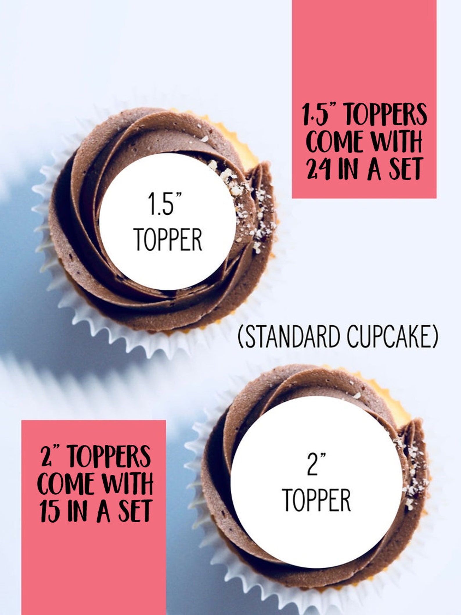 Edible Wedding Cupcake Toppers Monogrammed Cupcake Toppers Etsy