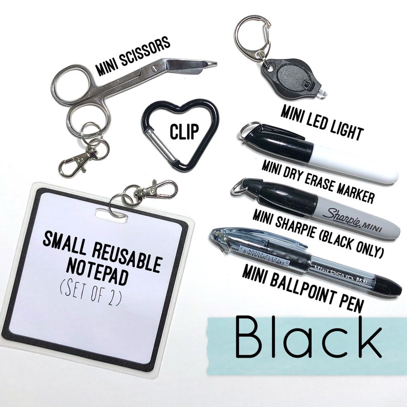 Badge Reel ACCESSORIES Bundle Perfect gift for nurses / Etsy