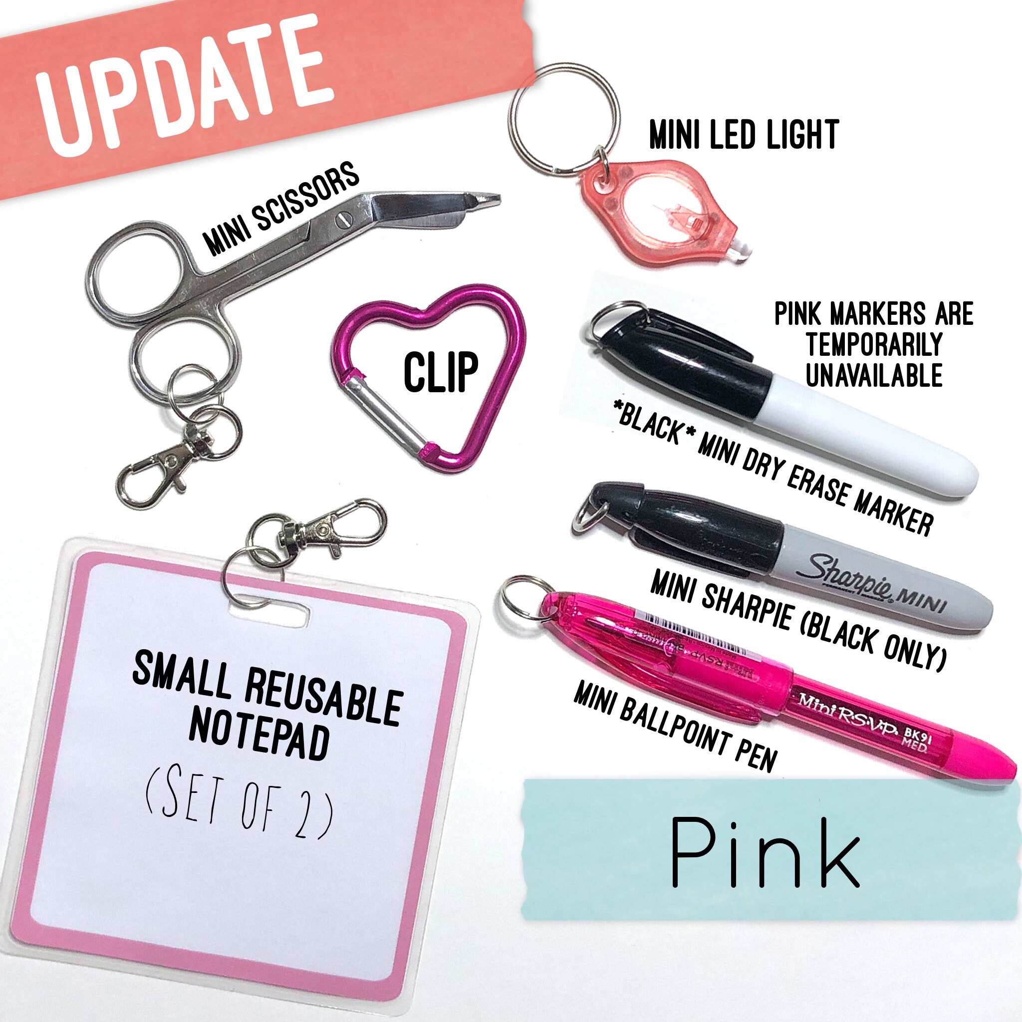 Badge Reel ACCESSORIES Bundle perfect Gift for Nurses / Etsy