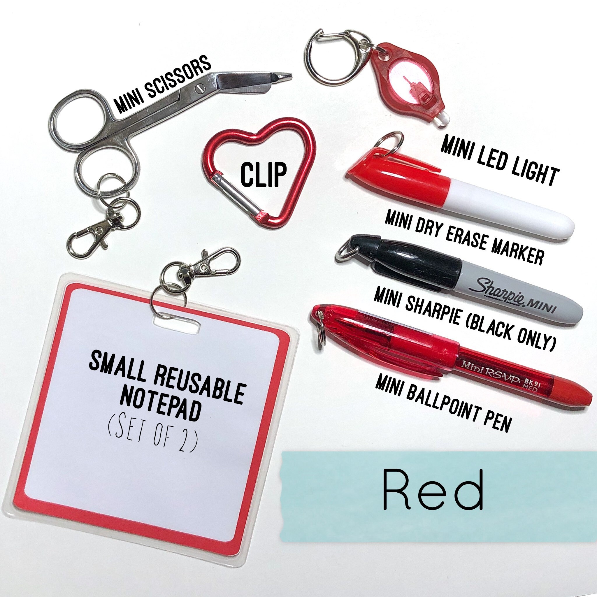 Badge Reel ACCESSORIES Bundle perfect Gift for Nurses / Etsy