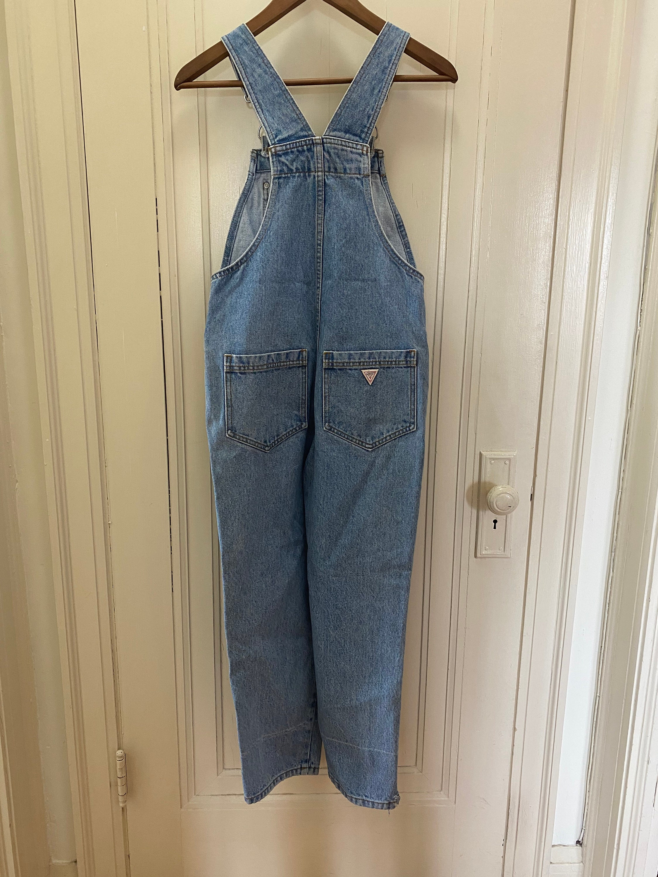 Vintage Guess Denim Bib Overalls | Etsy