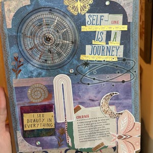 Whimsical junk journal