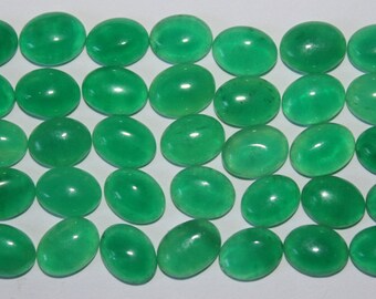 Aventurine Green Oval High Quality Calibrated Cabochon 30x40 40x30 Gemstones 