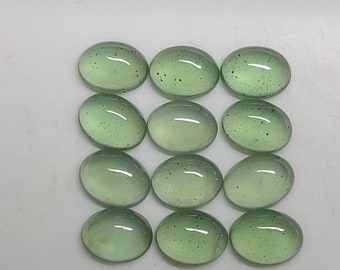 Williamsite ( aka Green Serpentine) 6x4mm, 7x5mm, 8x6mm, 9x7mm, 10x8mm Cabochon Oval Loose Gemstones