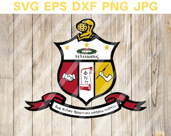 Kappa Shield SVG, Nupe Svg, Alpha Psi svg, shield SVG, instant download - eps, png, svg, dxf Silhouette, Cricut