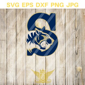 Stillman SVG, College svg, Logo, Tigers SVG, instant download - eps, png, svg, dxf Silhouette, Cricut