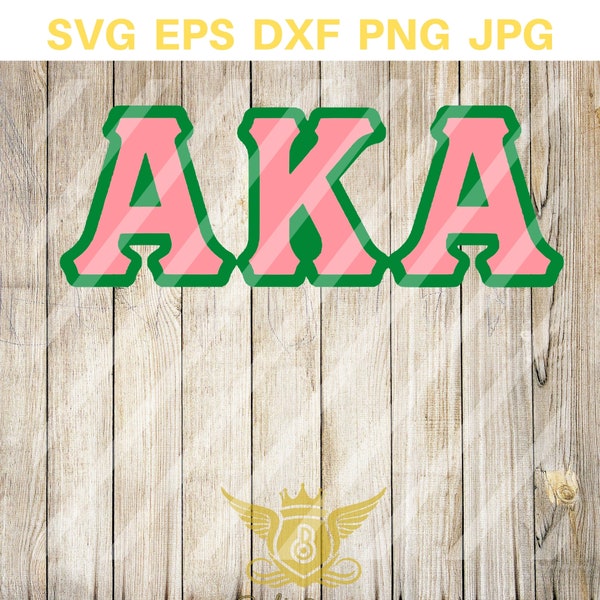 AKA Letters SVG, Alpha Svg, Kappa Alpha, Ivy, Pretty Girls Pearls svg, shield SVG, instant download - eps, png, svg, dxf Silhouette, Cricut