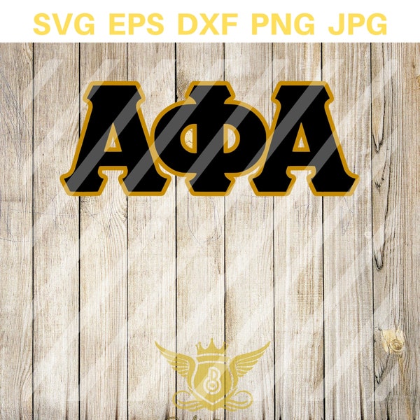 A Phi A Letters SVG, Alpha Svg, Phi Alpha,Fraternity svg, shield SVG, instant download - eps, png, svg, dxf Silhouette, Cricut