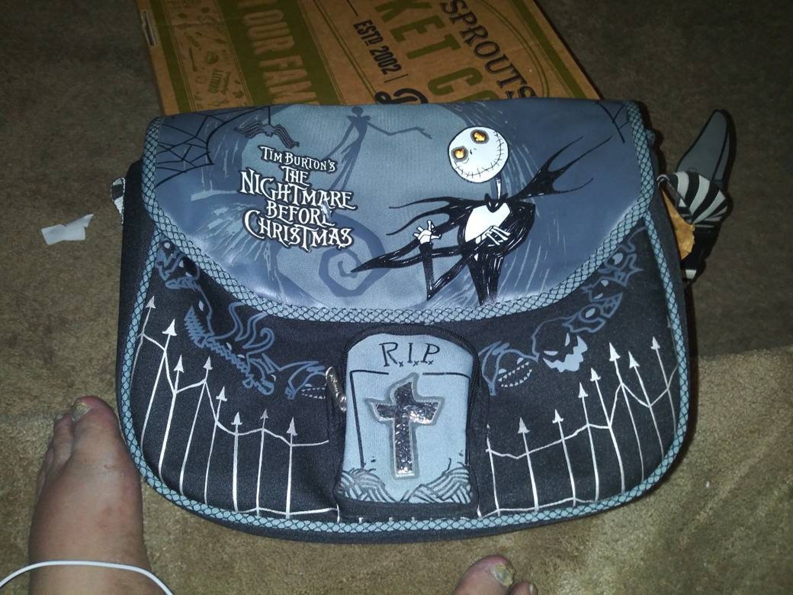 Jack Skellington Bag Etsy
