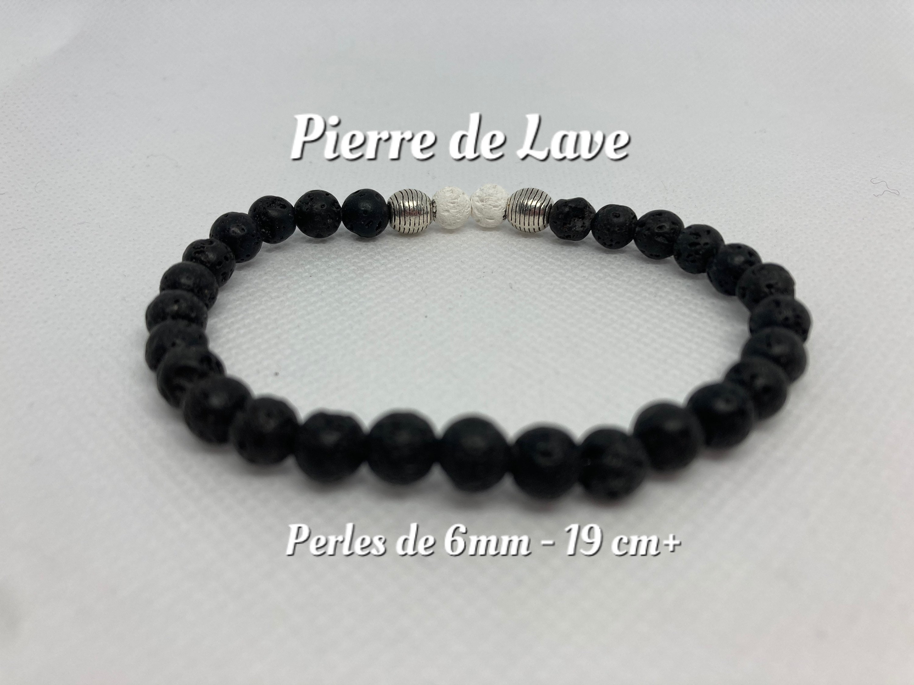 Bracelet Pierre De Lave (5 Variantes)