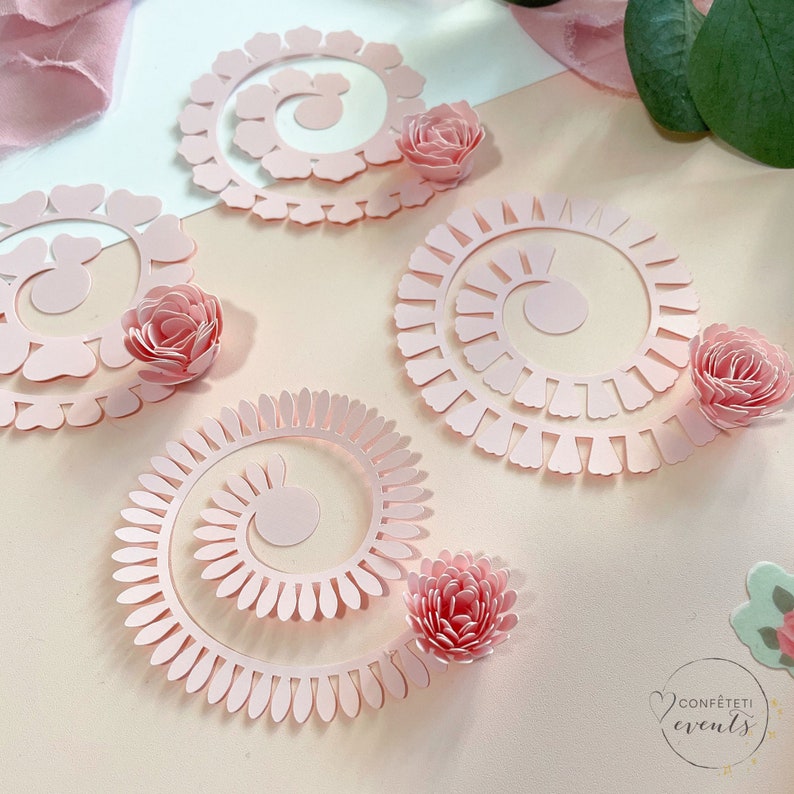 Free Free 320 Rolled Flower Svg Template SVG PNG EPS DXF File