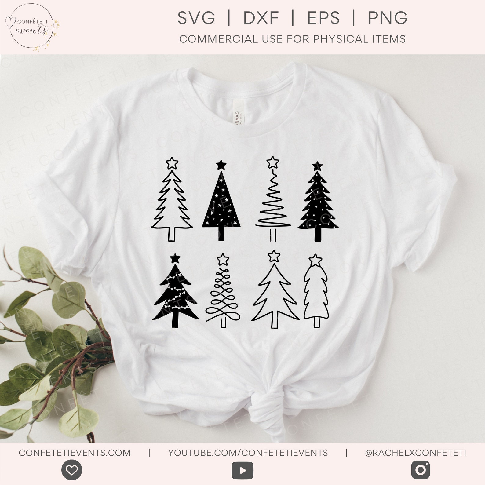 Christmas Tree SVG Christmas SVG Christmas SVG for Shirts  Etsy
