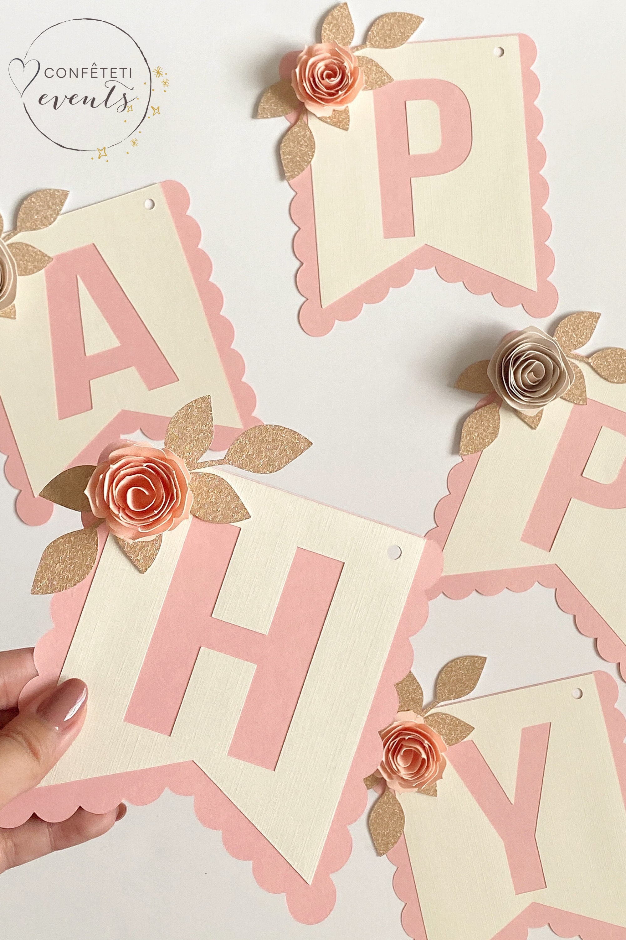 Happy Birthday SVG Happy Birthday Banner SVG for Cricut - Etsy