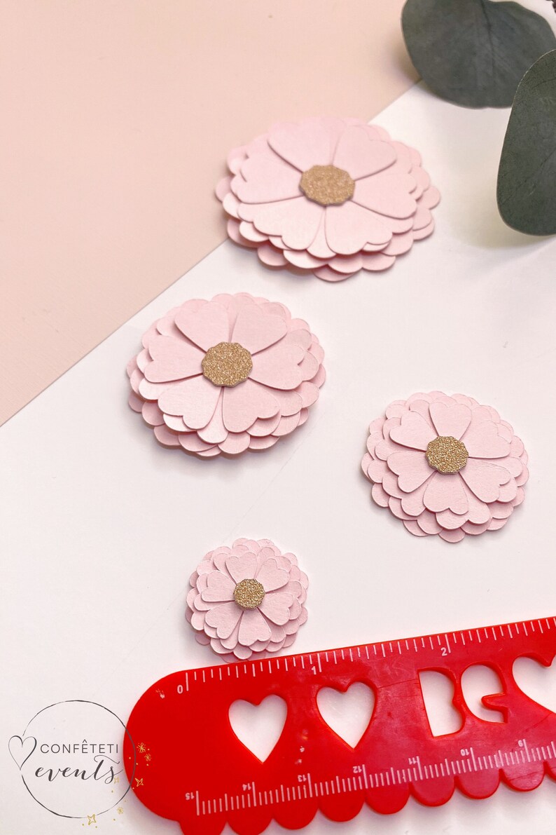 Mini Paper Flower SVG Paper Flower SVG for Cricut Makes Etsy