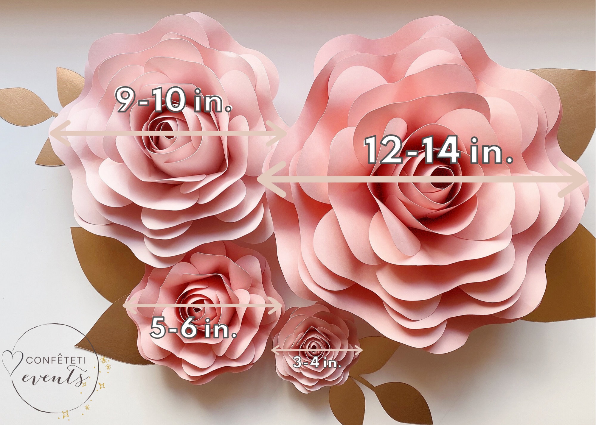 Paper Flower SVG Paper Flower SVG Bundle Paper Flower Etsy Australia