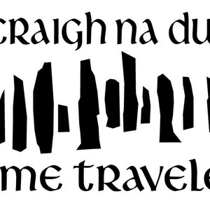 Craig na dun Time Traveller Vinyl Aufkleber