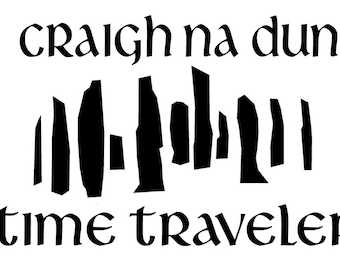 Craig na dun Time Traveler vinyl sticker
