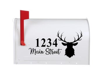 Elk Vinyl Decal Stickers for Mailbox