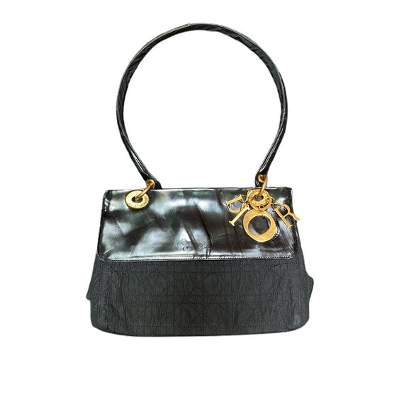 Christian Dior Lady Dior Nylon Shoulder Bag