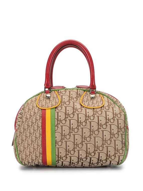 Dior Top Handle Rasta Bowler Bag
