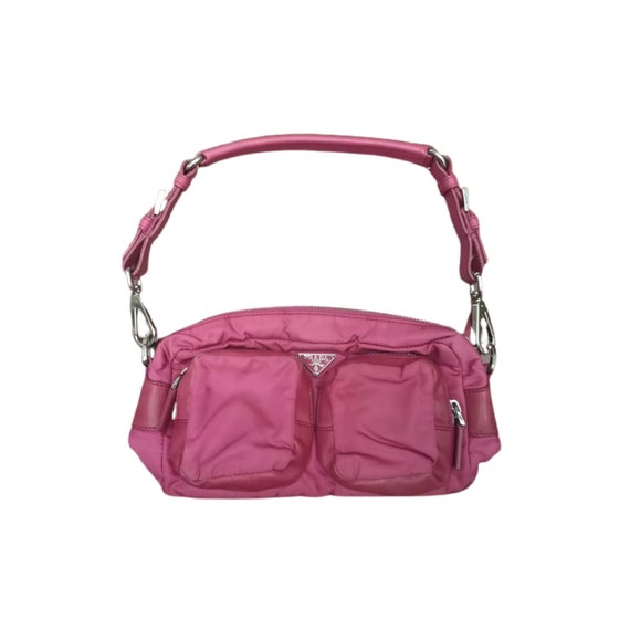 Prada Nylon Hot Pink Shoulder Bag