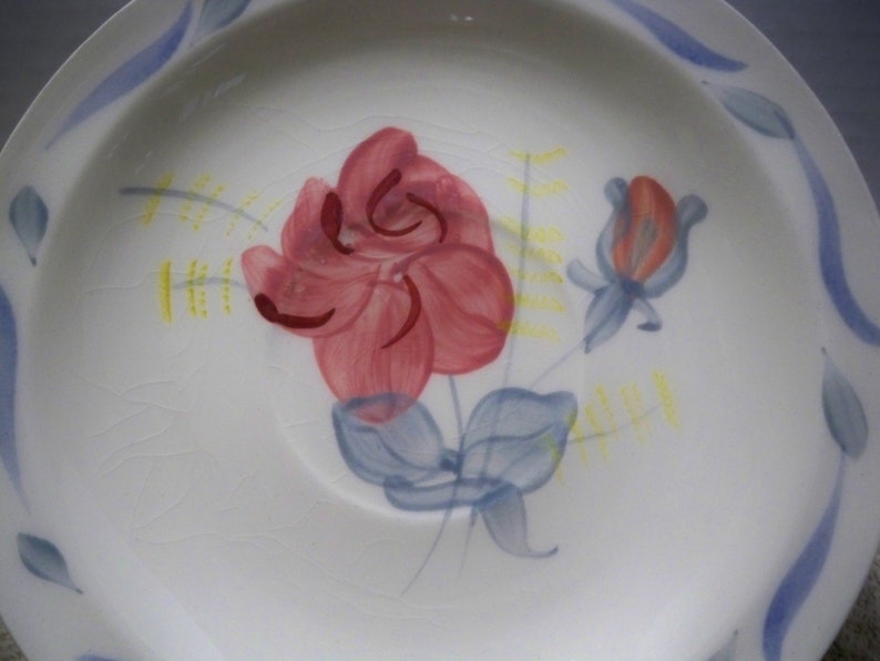 Southern Potteries Blue Ridge Dinnerware 4 Saucers Etsy