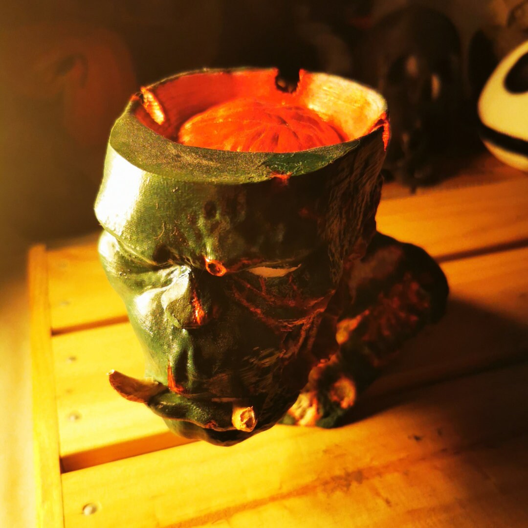 Cendrier Orc Zombie en Impression 3D