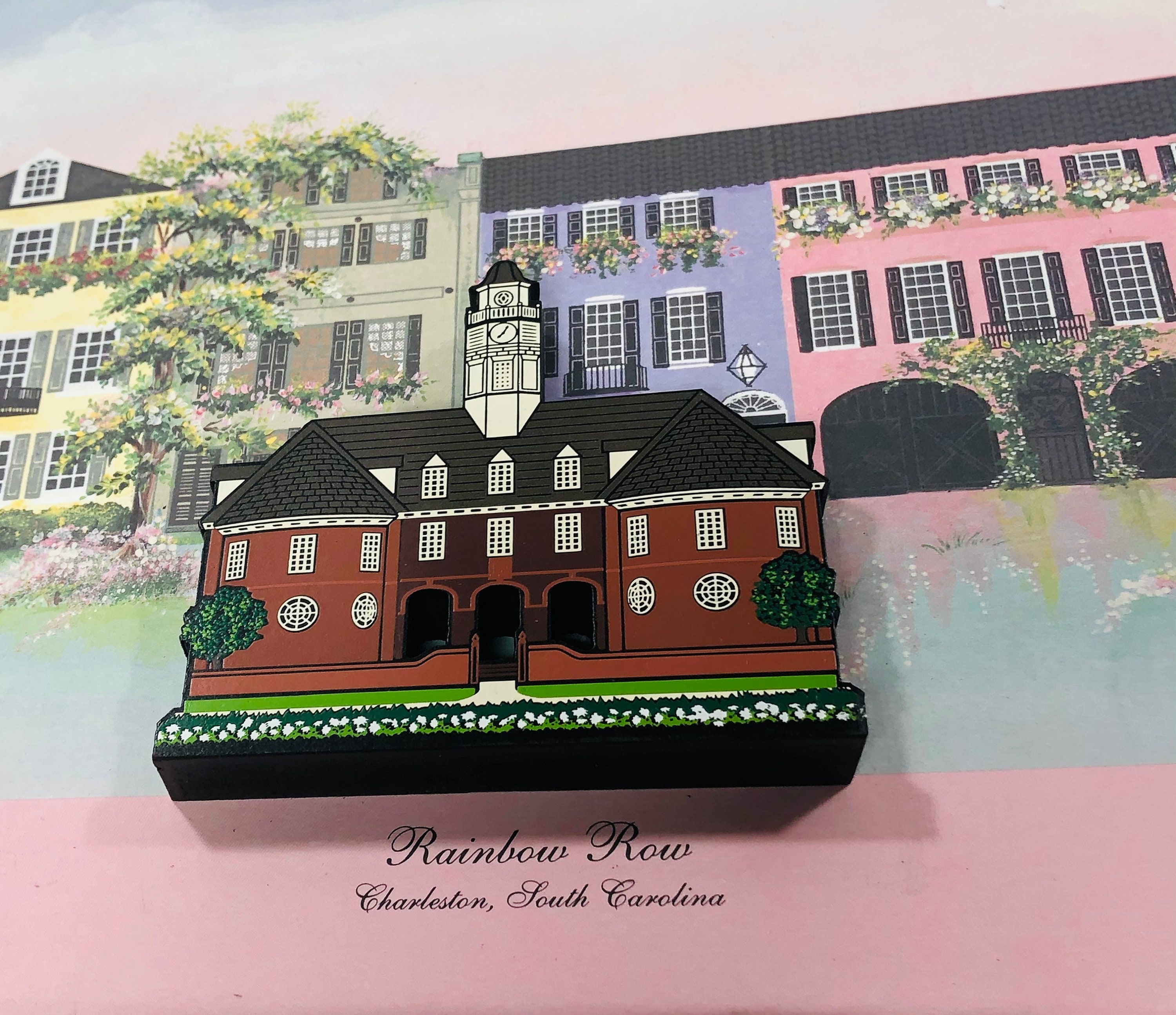Shelia's Houses Vintage Collectible Historic Wooden Mini Replica Capitol the Daisy Connection