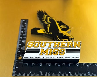 Southern Mississippi Golden Eagles vintage Team Plaque  Shelia's Collectibles