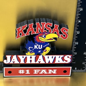 Kansas Jayhawks Shelia&#39;s Collectibles Vintage Collectible University Wall Plaque (with hardware)