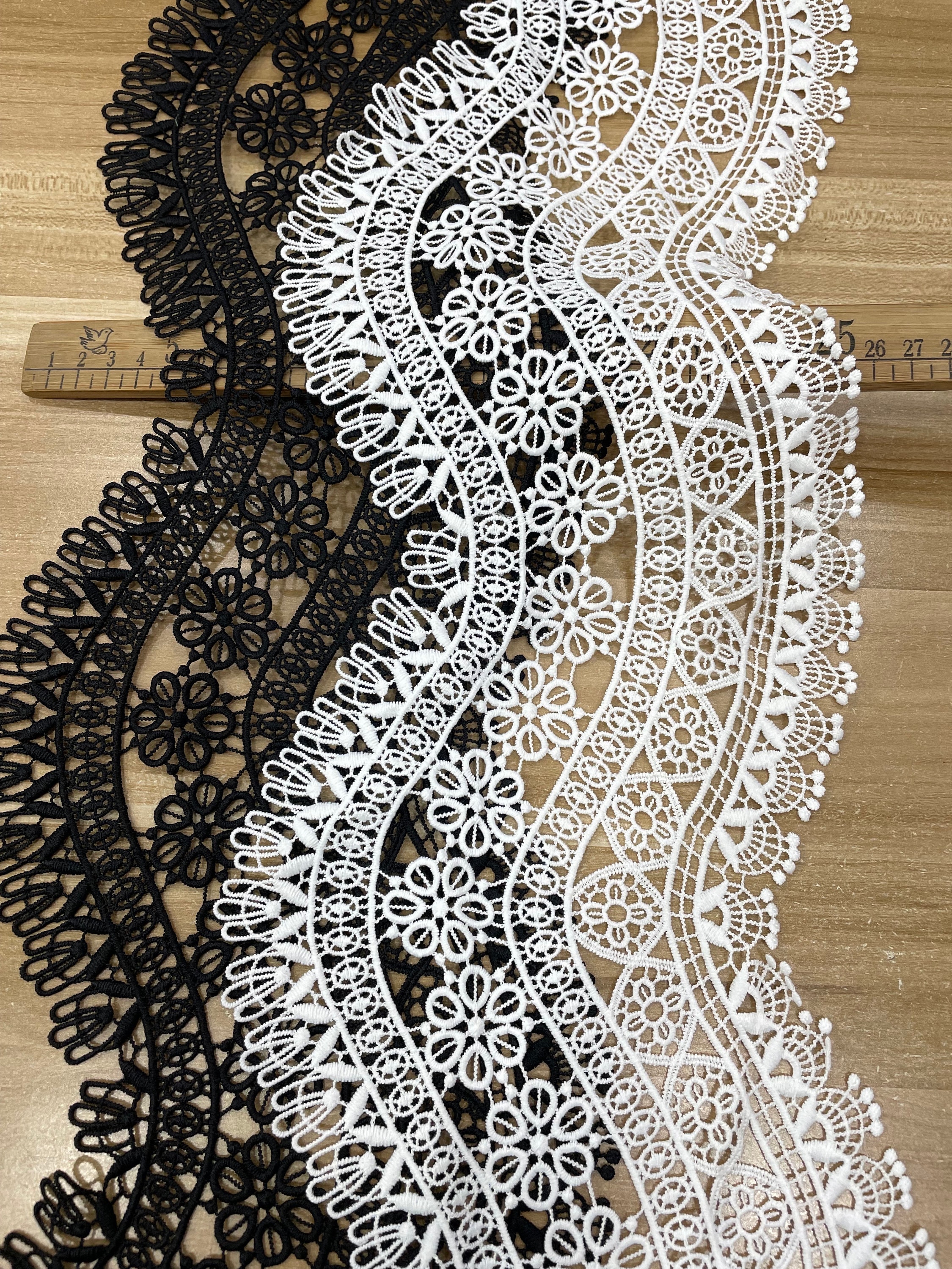 専用eradie Chemical lace ShirtOnepiece Amazon.com: S.I.C Chemical Embroidery Lace, Black (Black 19