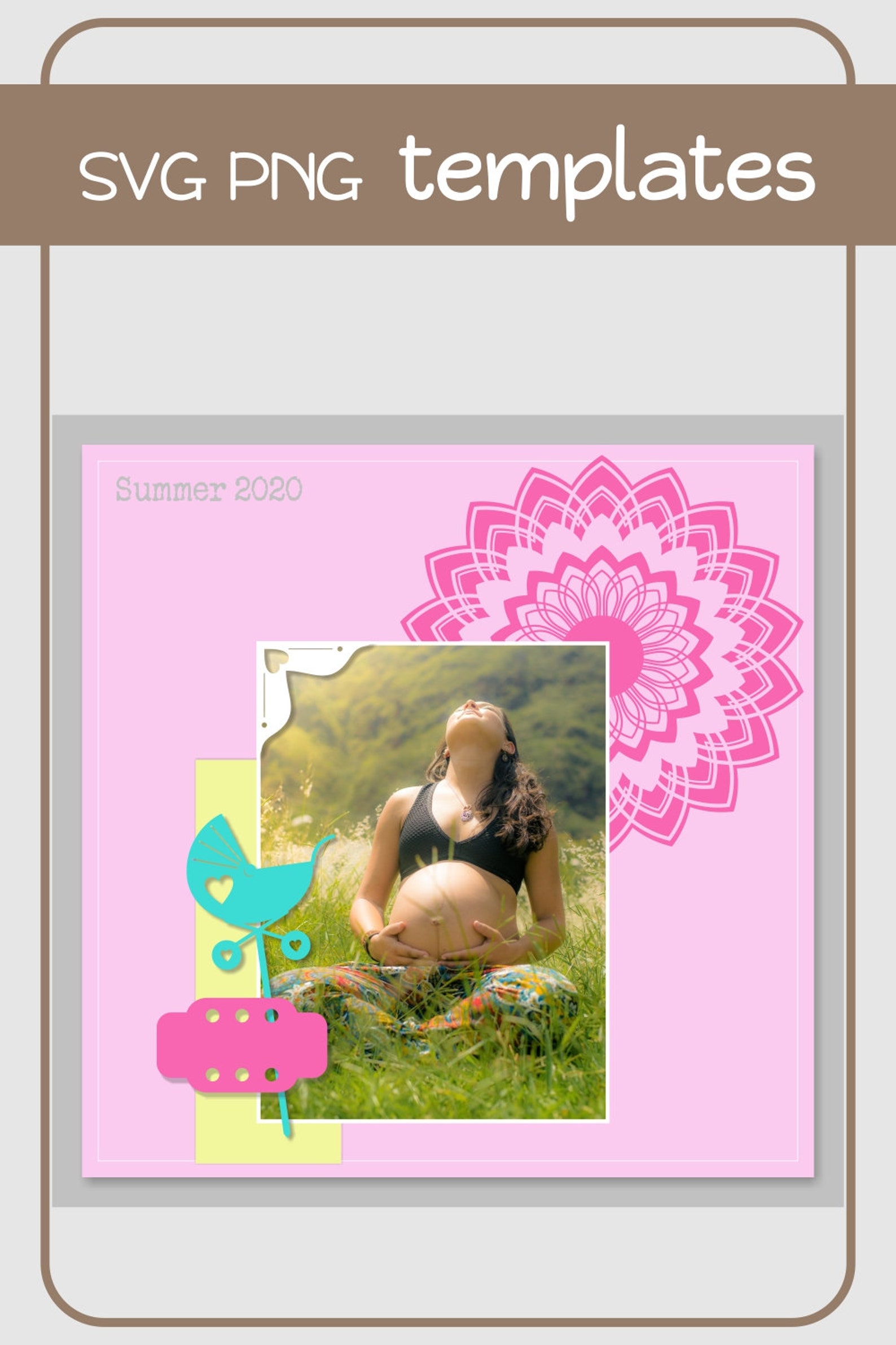 Photo Overlays Decorative Corners SVG and PNG Bundle 2 Etsy Canada