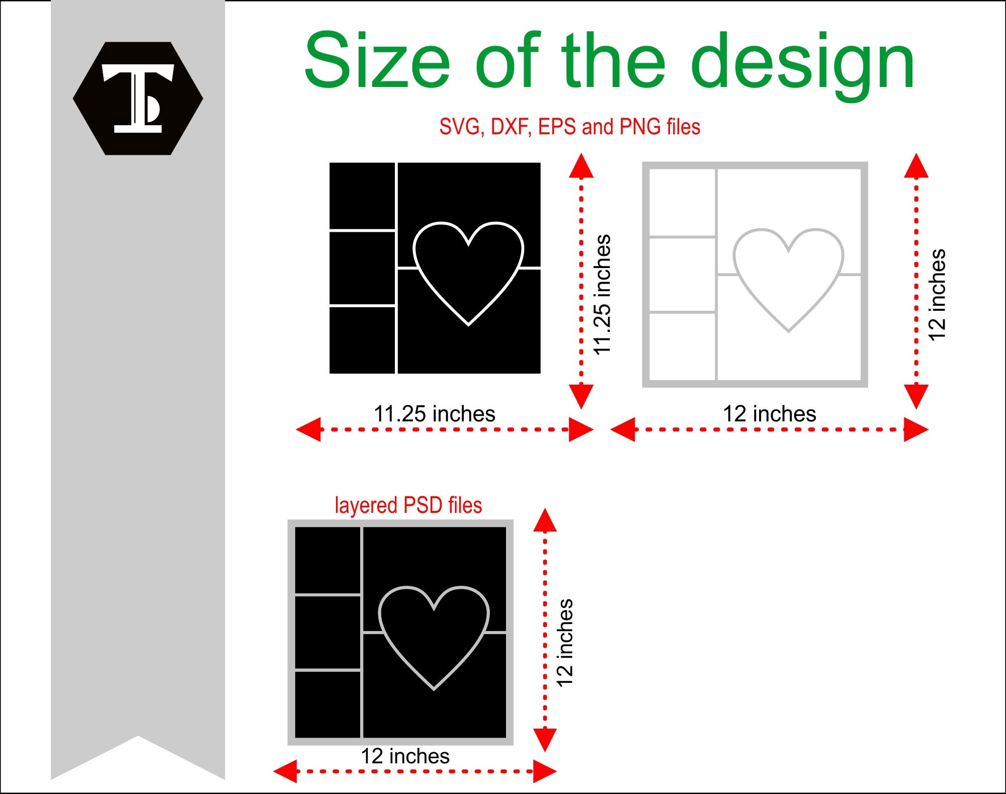Photo Collage Template or Digital Scrapbooking Layout - Bundle 15 - Etsy