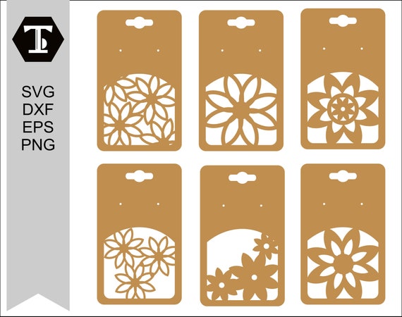 Keychain Display Card SVG, Keyring Card Template SVG for Cricut and  Silhouette, Keychain SVG 