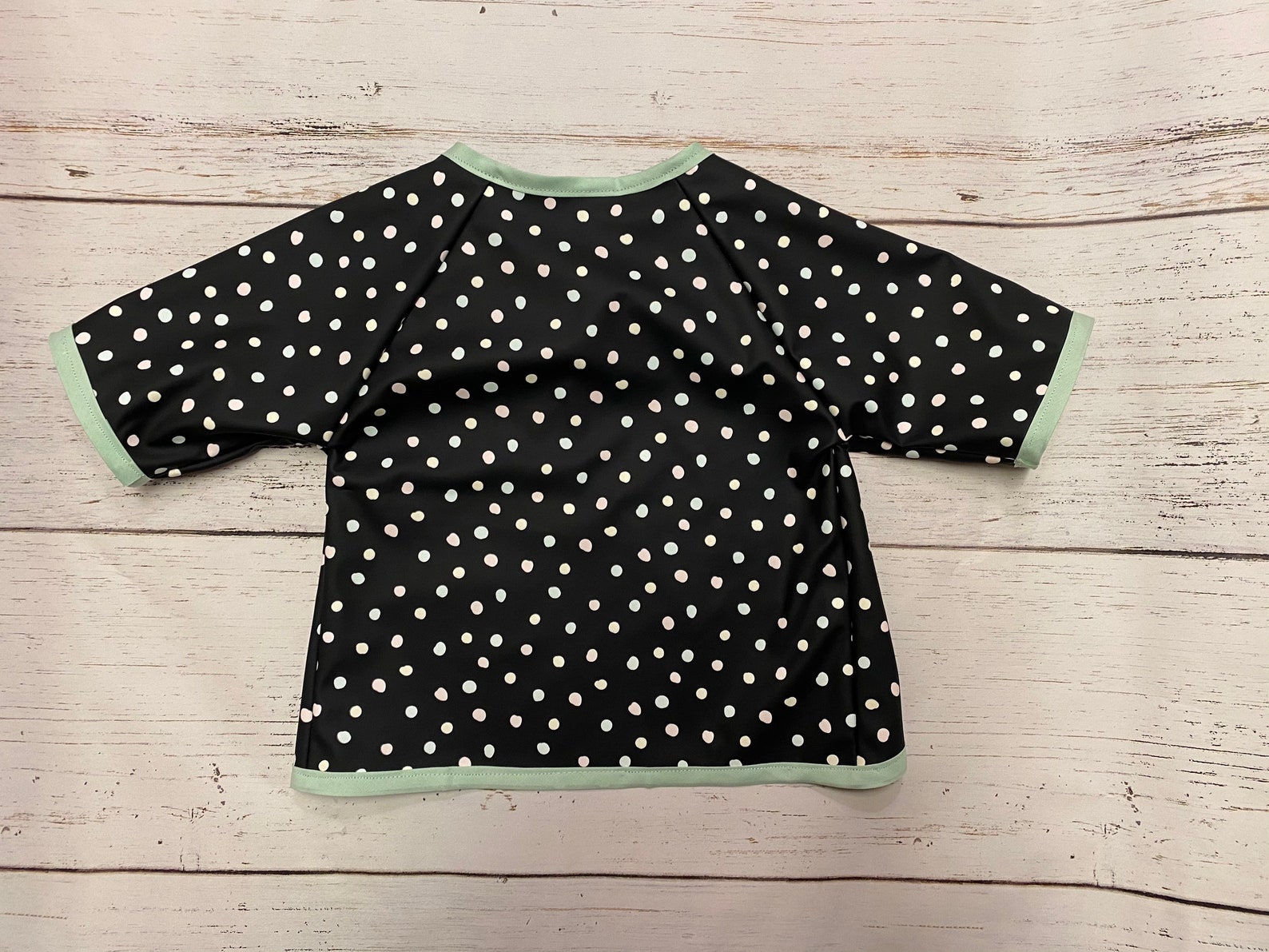 Kids Smock Color Changing Dots Black Arts and Crafts - Etsy